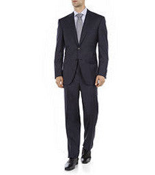 Sharkskin Wool Suit